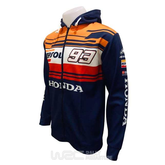 HOODIE REPSOL HONDA TEAM MOTO GP MARC MARQUEZ 93